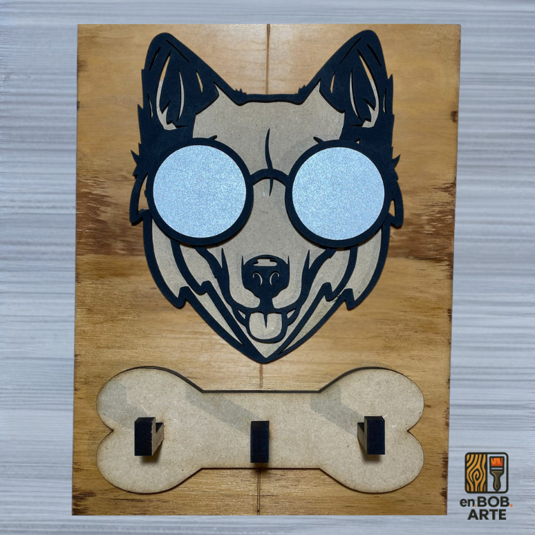 Portacorreas Border collie