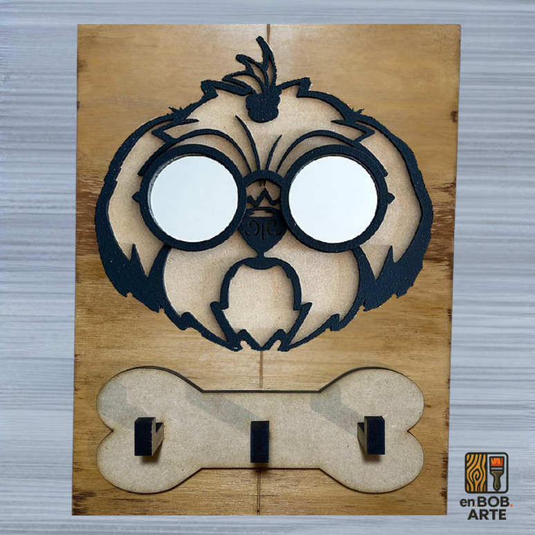 Portacorreas Shih tzu