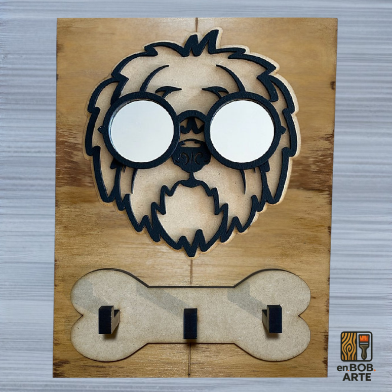 Portacorreas Viejo Pastor Ingles