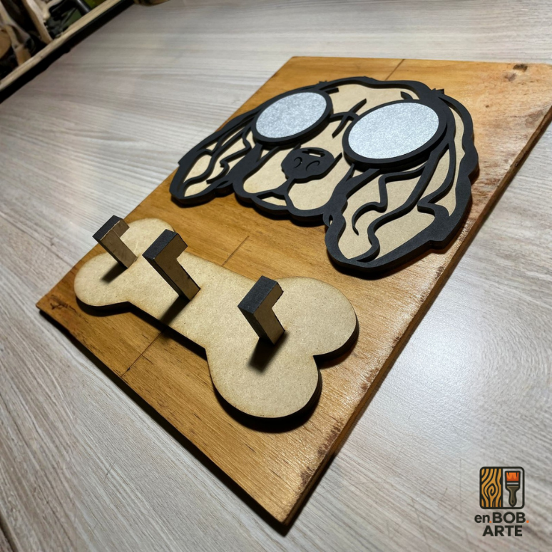 Portacorreas Basset hound