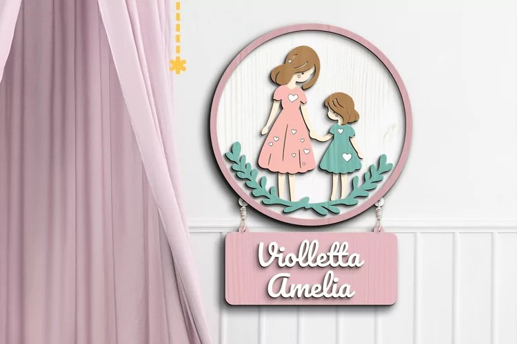 Aviso Circular con Nombre, Hermanas